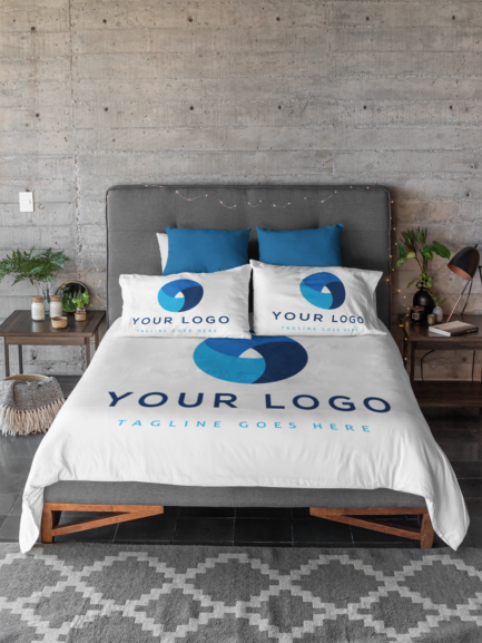 customized bed sheets corporate gift